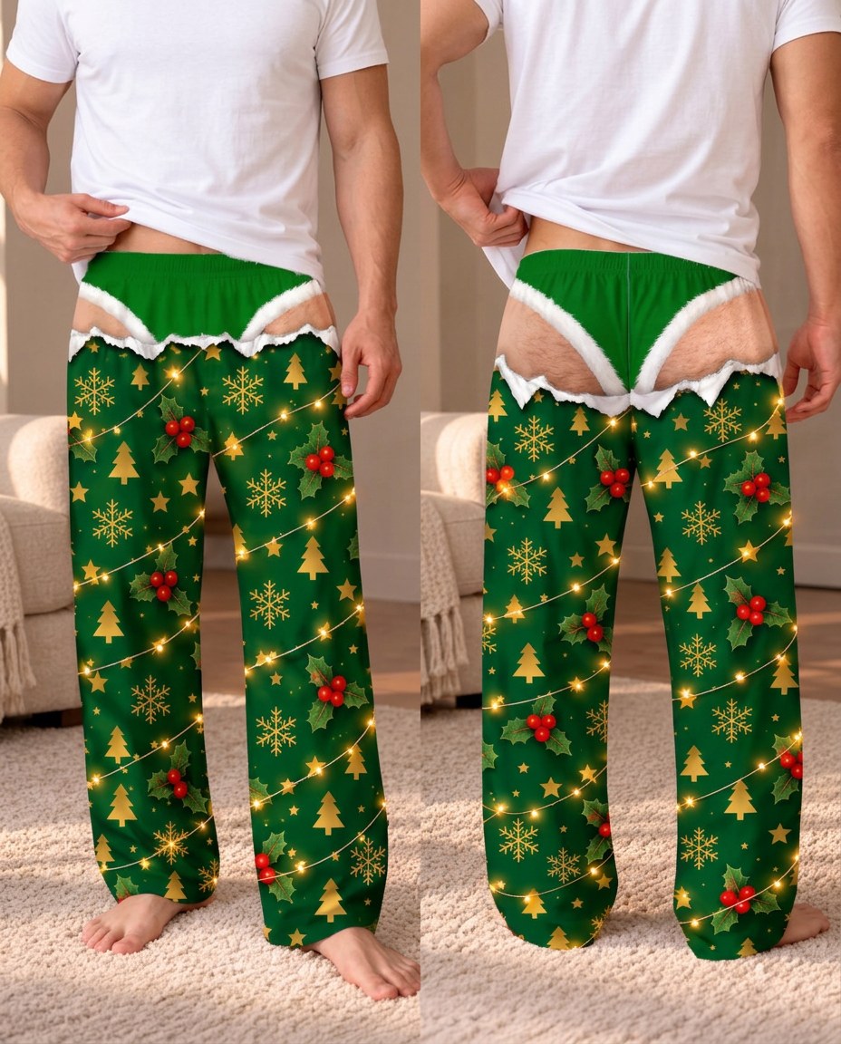 Holly Jolly Green – front and back